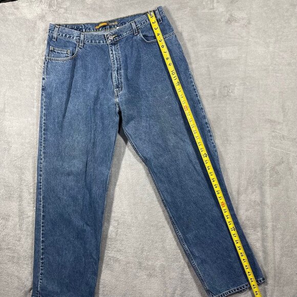 Vintage Levis SilverTab Jeans Oversized Mens 38X34 Y2K VTG - Picture 2 of 10